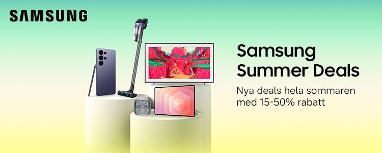 Nya deals hela sommaren med 15-50 % rabatt