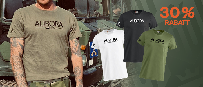 Ska du delta i Aurora 2026? F&ouml;rbest&auml;ll din t-shirt redan nu 